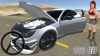 Real Mercedes C63 AMG Car Racing and Parking Simulator - Android Gameplay screenshot 2