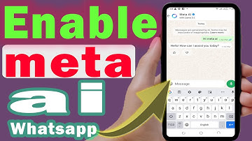 How to enable meta ai in whatsapp (step by step)