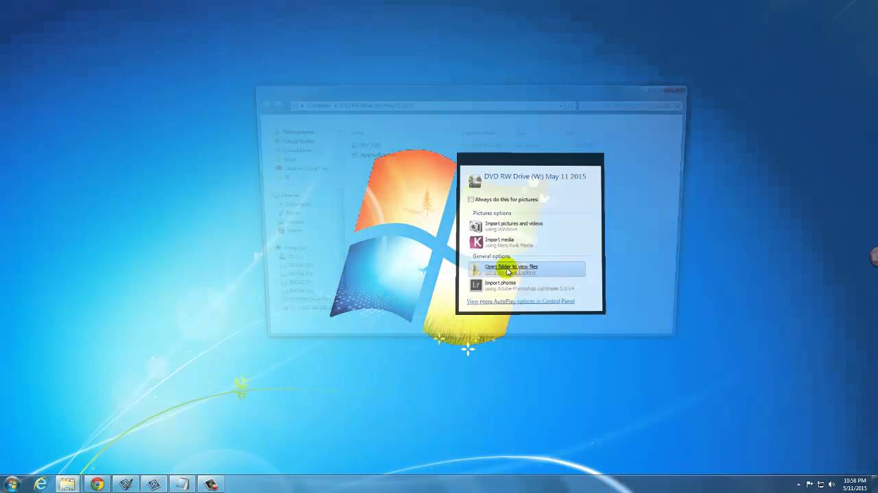 สอนวิธีการไรท์แผ่นใน Windows 7 / Windows 8.1 Burn Disc Like A Usb Flash  Drive - Youtube