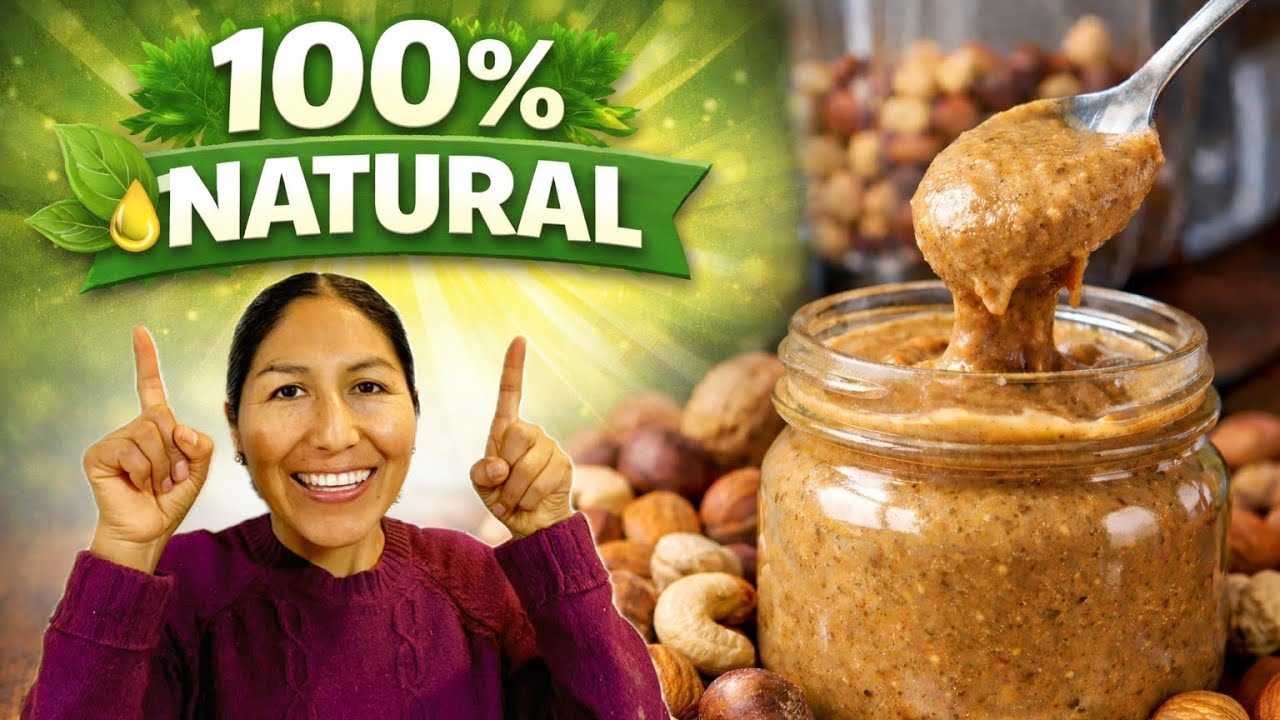 3 RECETAS Deliciosas de MANTEQUILLA de NUECES 🥜/Lucy Rich🇺🇸🇵🇪