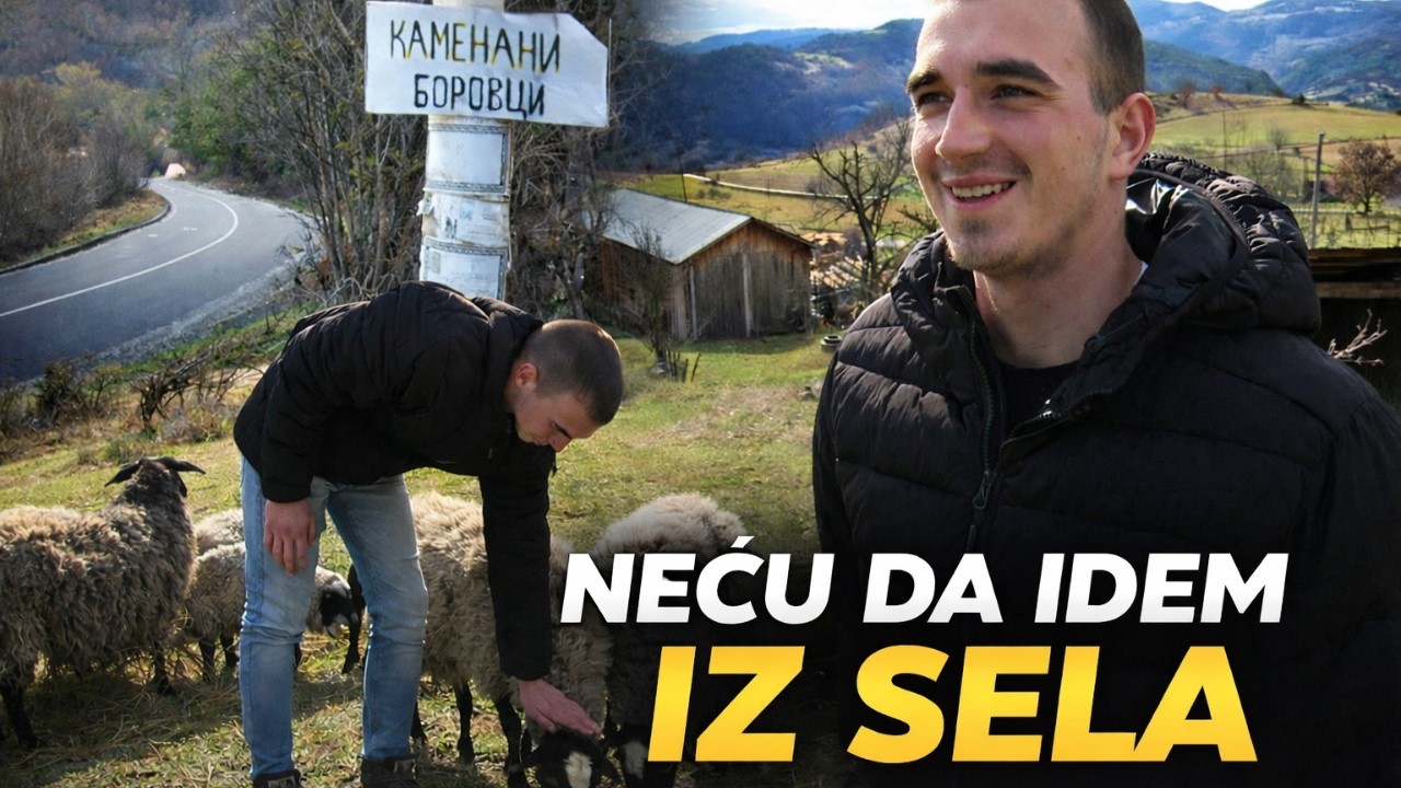 Poslednji mladić u selu kod Kraljeva: Sa 19 godina odlučio da ostane i spasi dedovinu