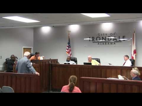 Irondale City Council Work Session 6/19/17
