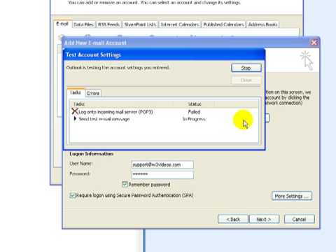 How to Setup Outlook 2007