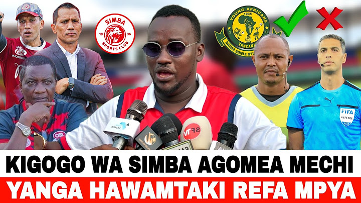MCHAMBUZI FRIJI BOVU AFICHUA SIRI SIMBA KUSUSIA PRESS YA DABI HAWACHEZ YANGA HAWAMTAKI REFA WA MISRI