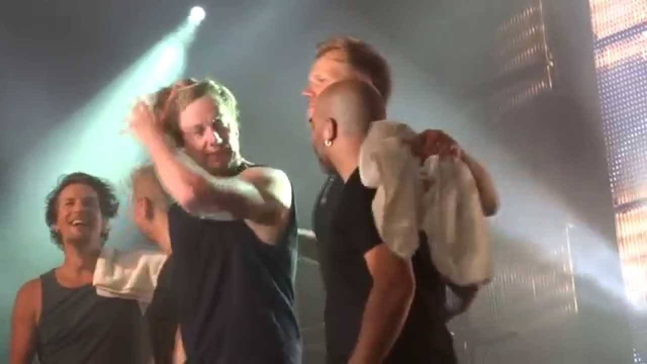 Sunrise Avenue - Hollywood Hills & Verabschiedung @ Tanzbrunnen Köln (11.07.2014)