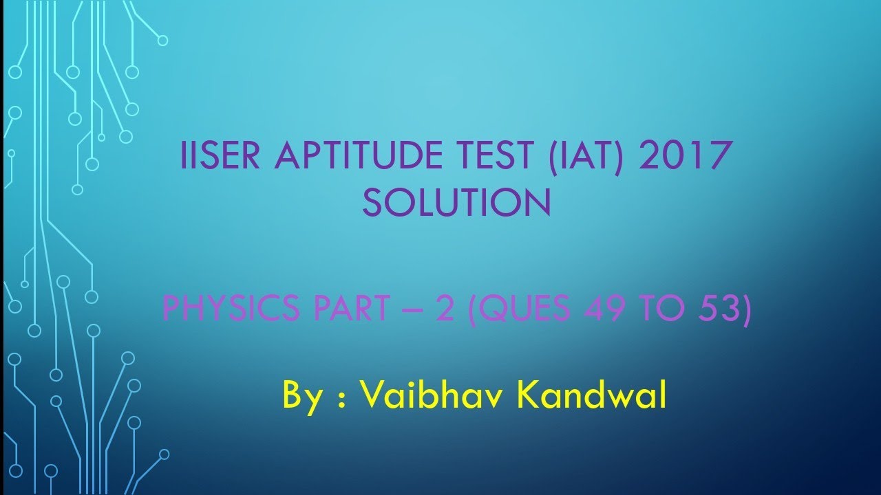 How Hard Is Iiser Aptitude Test