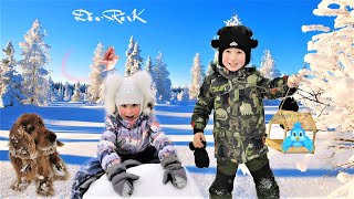 Птичку жалко 🐥😥  ❄ Сибирская зима ❄  ⭐ DivRiK ⭐