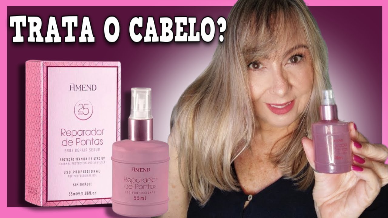 AMEND ÓLEO REPARADOR DE PONTAS VALE A PENA?  TRATA O FIO?