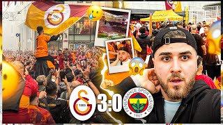 GALATASARAY vs FENERBAHCE ISTANBUL DERBY😱🤯(NIE ERLEBT SOWAS) STADIONVLOG