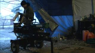 Menards Forest King 22 ton Log splitter