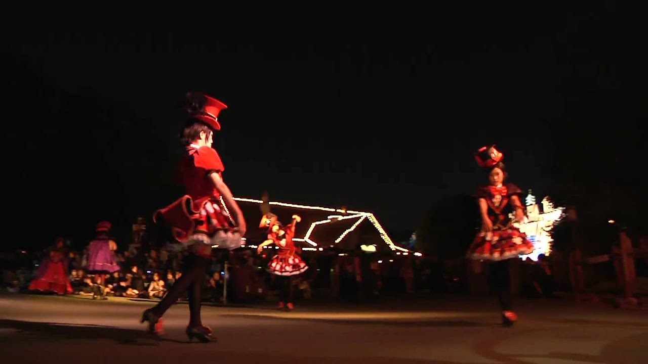 ディズニーハロウィーン 09 バンザイ ヴィランズ トランプガール Youtube