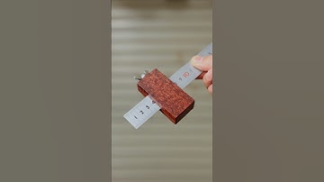 DIY: A New, Easy Marking Gauge! #shorts #woodworking #diy