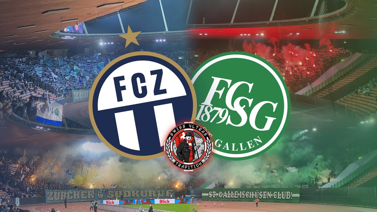FC Zürich 3:1 FC St. Gallen | 27.09.2025 | Pyro, Fanchants, Support | Swiss.Ultras.Tradition