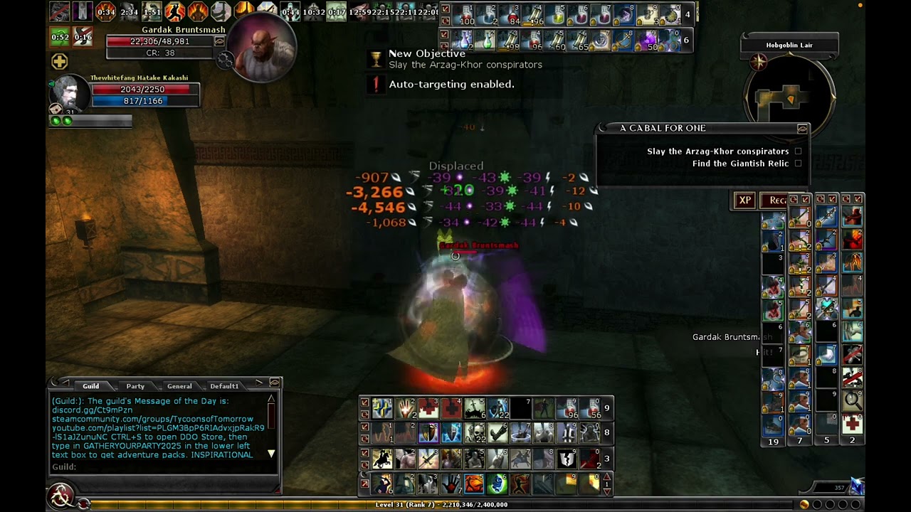 DDO Paladin DPS Test