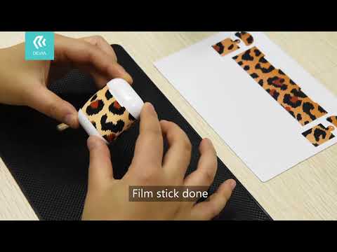 Montare Skin Devia pe Airpod! Film tutorial!