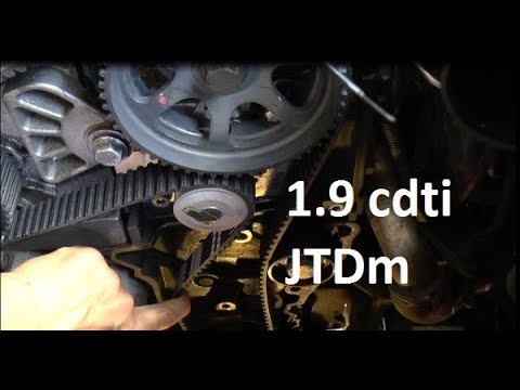 Jak Założyć Pasek Rozrządu - Z19Dt - 1.9 Cdti/Jtdm - Fiat, Opel, Alfa, Saab, Lancia, Cadillac - Youtube