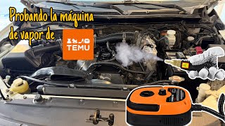 I TRIED TEMU'S VIRAL STEAM MACHINE TO CLEAN THE ENGINE // DOES IT WORK