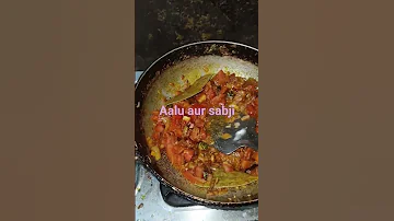 Aalu Aur OL Ka Sabji Real Video Recipe Real Video YouTube Short Video Heavy Tasty Khana 