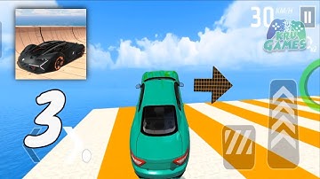 GT Car Stunt Master 3D Gameplay Walkthrough Part 3 (Android, IOS)