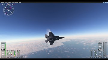 F-35 Launch Out of Prudhoe Bay, Alaska In Search of Unknown Object--Ice Cold & Live Weather - MSFT