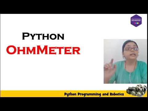 #Python #Robotics #Programming Python & Robotics Project Series : Python OhmMeter