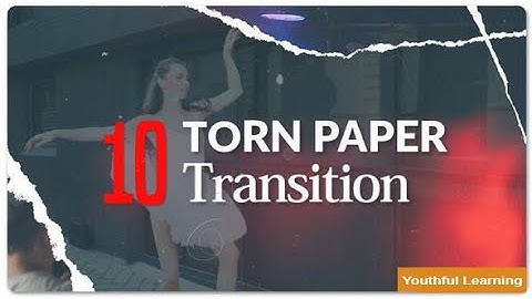 Torn Paper Transitions Free Download After Effects Template