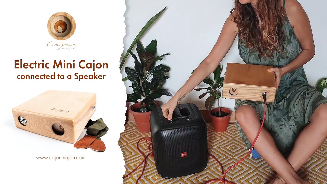 コンパクトカホン　エレクトリック Demonstration of Electric Cajon Majon. Speechless Review for