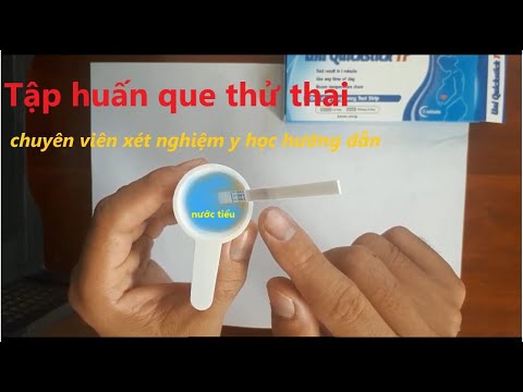 Video Tập huấn que thử thai tại nhà - youtube