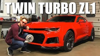 Putting Twin Turbos On My 2017 Camaro ZL1!!!