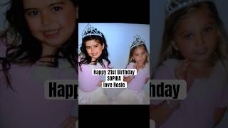 Happy 21st Birthday To My Cousin Sophia Grace, I love you! #shorts #family #viral