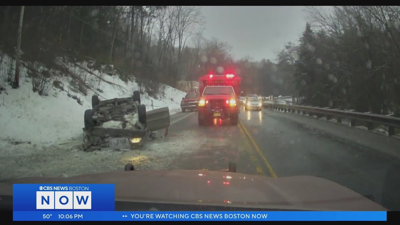 1 hurt in road rage crash in New Hampshire - YouTube