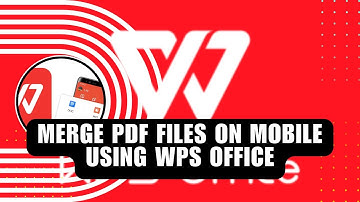 ⭐ FIX: How to Merge PDF files on mobile using WPS Office | Solution