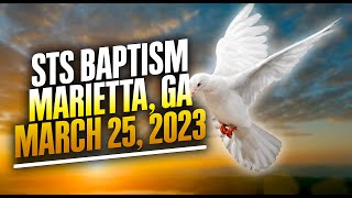 Sabbath Baptism | March 25, 2023 | Saved To Serve | Marietta, GA