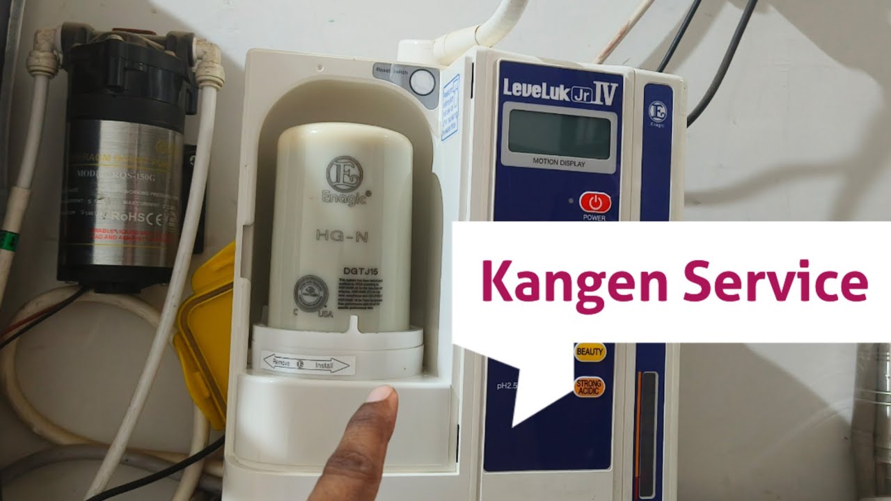 kangen service केंगन मशीन की सर्विस करने का आसान तरीका Enagic alkaline ionizer machine deep cleaning