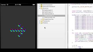 3D cube arrow - ios code practice glkit screenshot 4
