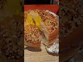What's for breakfast? - Ham Egg and Cheese Bageel #breakfast #breakfastsandwich #cooking #foodie
