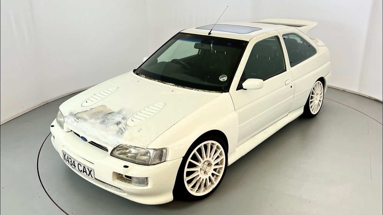 Ford Escort Cosworth FORMER POLICE CAR! YouTube