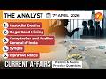 Current Affairs Today 7 April 2026 I UPSC Daily Current Affairs I The Hindu Analysis I The Analyst