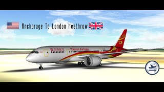 Geofs Timelapse Anchorage To London Heathrow