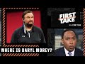 ‘Where the hell is Daryl Morey?‘- Stephen A. reacts to the Ben Simmons drama | First Take