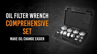 EWK Oil Filter Wrench Set - Always Have Right Size for Your Next Oil Change │EB0309│EWKtool EWK Oil Filter Wrench Set - Always Have Right Size for Your Next Oil Change │EB0309│EWKtool