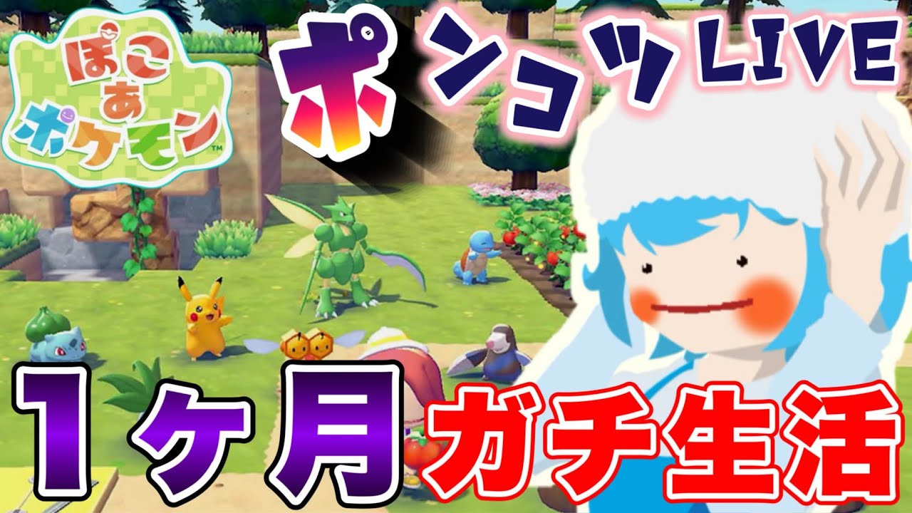 ほこポケ1ヶ月ガチ生活Day3【ぽこあポケモン】
