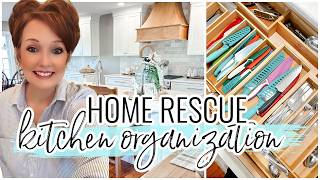 KITCHEN ORGANIZATION / HOME RESCUE / 15 MINUTE TASKS