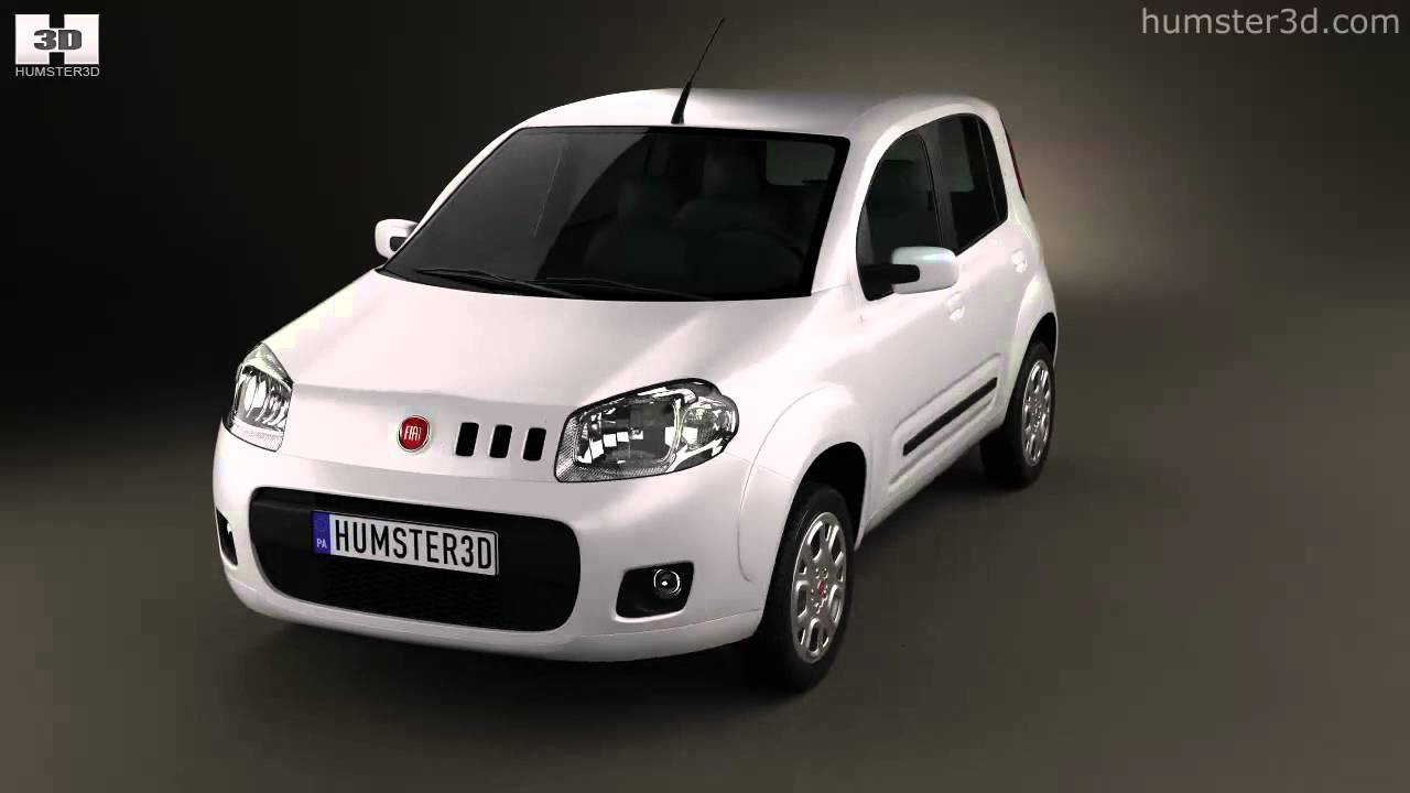 Fiat Uno Attractive hatchback 5-door 2014 3D model by 3DModels.org