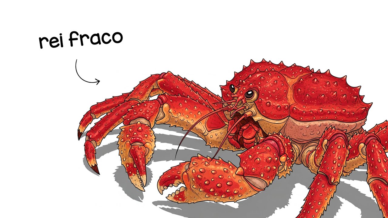 Por que é HORRÍVEL nascer como um Caranguejo Rei ?