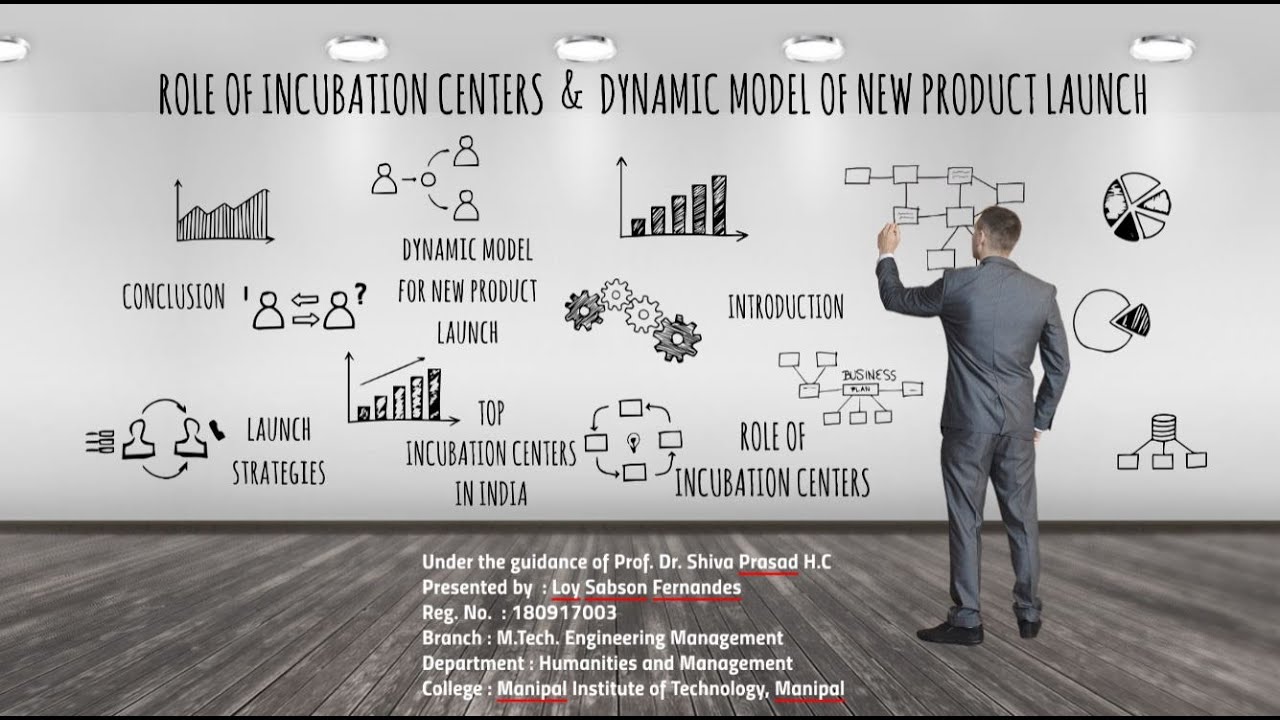 Role of Incubation Centers & Dynamic Model of New Product Launch By Loy Fernandes YouTube