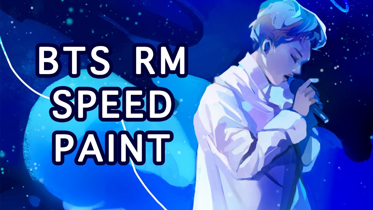 BTS RM Reflection WINGS TOUR Speedpaint YouTube