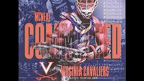 Thomas McNeal Summer Lacrosse Highlights 2019 (UVA...