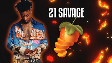 21 SAVAGE Beat Tutorial in FL Studio