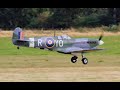 Mick reeves 14 scale rc spitfire  100cc turnigy electric motor  stow maries aerodrome  1  2021